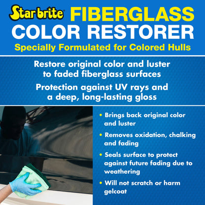 Starbrite Fiberglass Color Restorer with PTEF