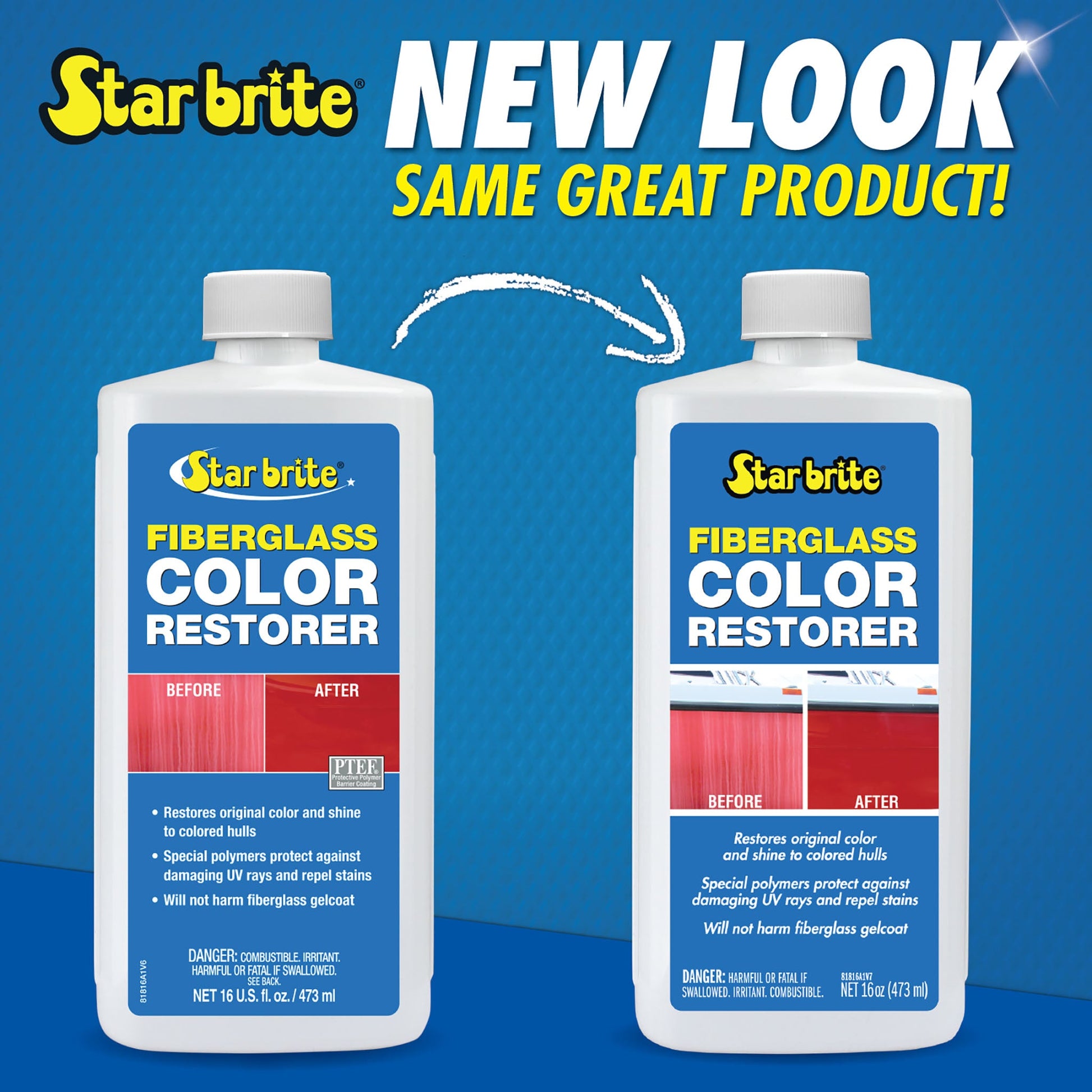 Starbrite Fiberglass Color Restorer with PTEF