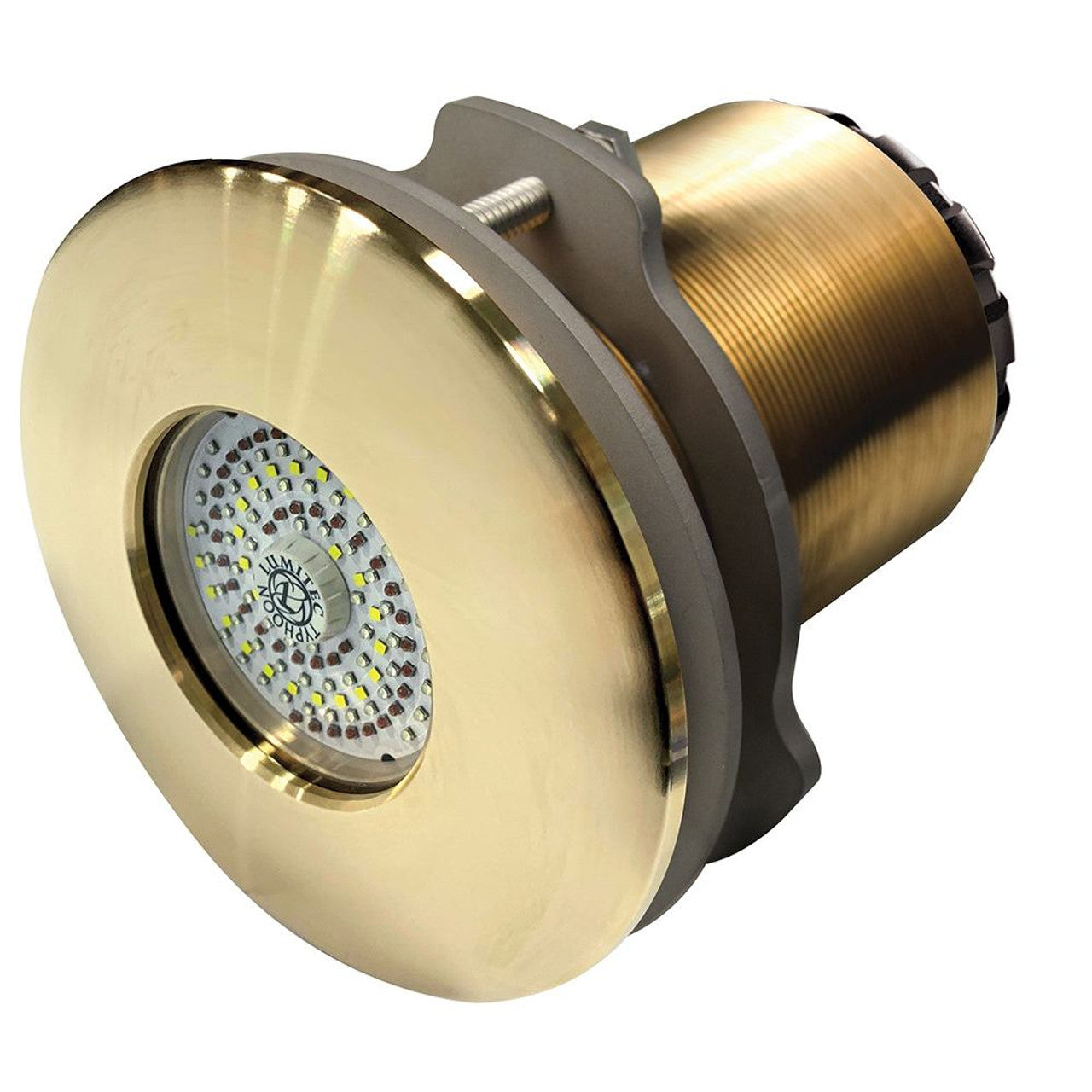 Lumitec 101450 SeaBlaze Typhoon Flush Underwater Light - Bronze Thru-Hull - White/Blue