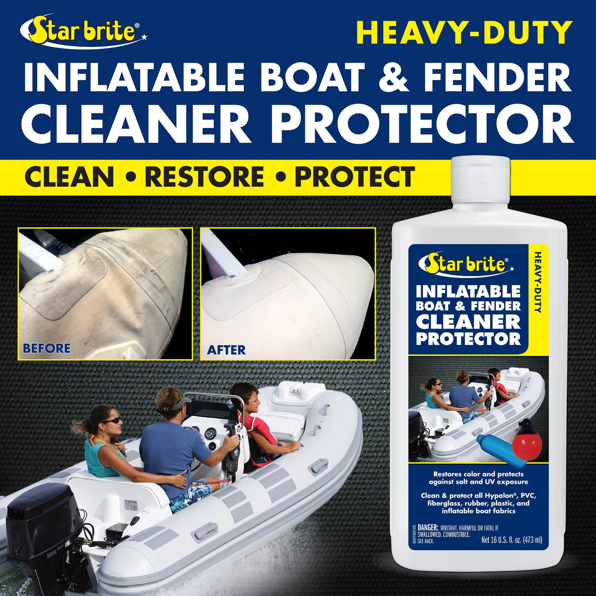 Starbrite Inflatable Boat & Fender Cleaner/Protector