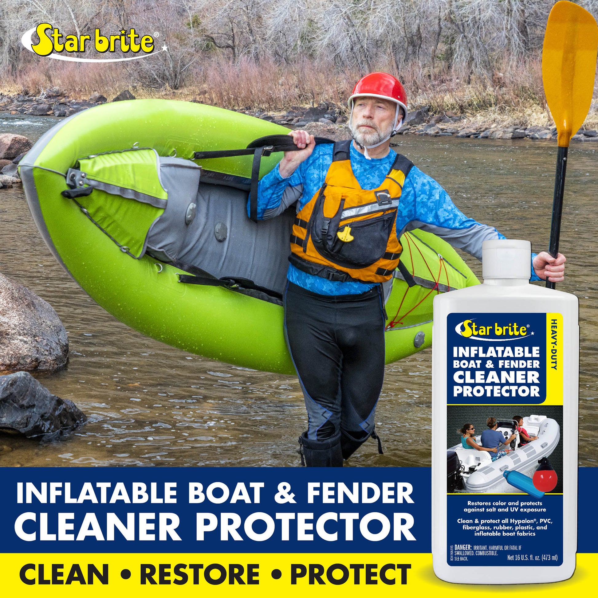 Starbrite Inflatable Boat & Fender Cleaner/Protector