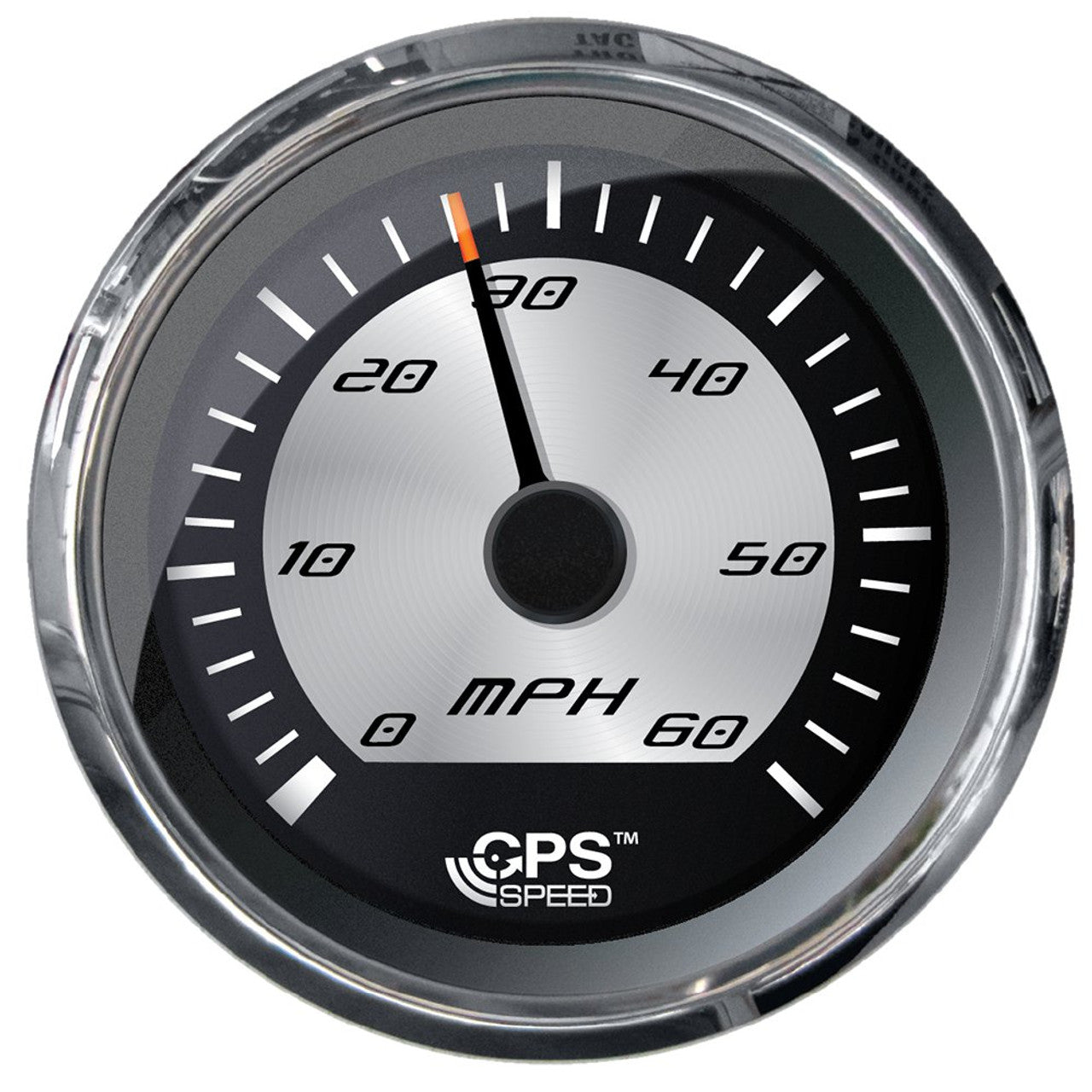 Faria 22010 Platinum 4" Speedometer - 60MPH - GPS - Studded