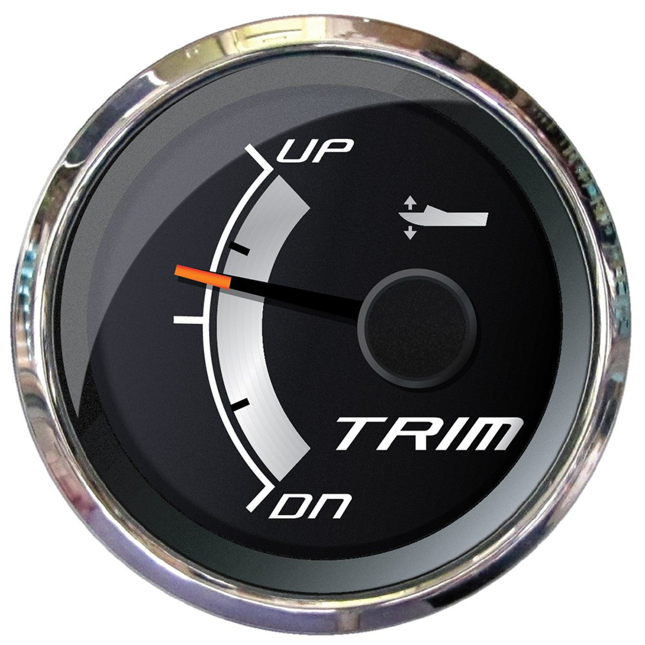Faria 22020 Platinum 2" O/B Trim Gauge f/Johnson, Evinrude, Suzuki