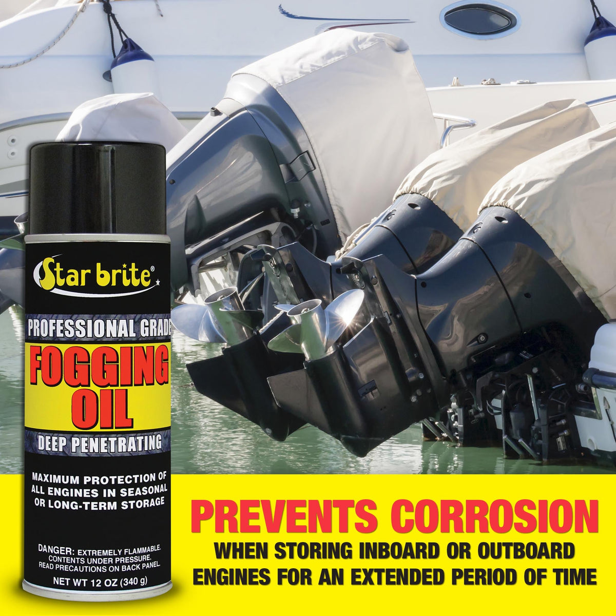 Starbrite Engine Fogging Oil - 12oz Aerosol