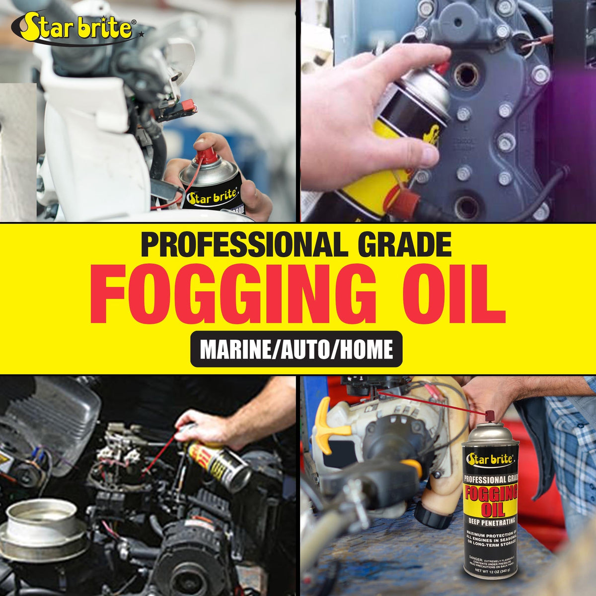 Starbrite Engine Fogging Oil - 12oz Aerosol