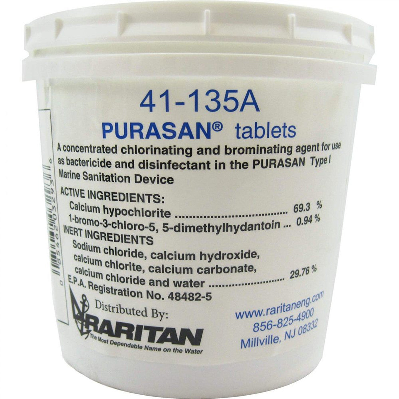 Raritan 41-135A PURASAN EX Refill Tablets *6-Pack