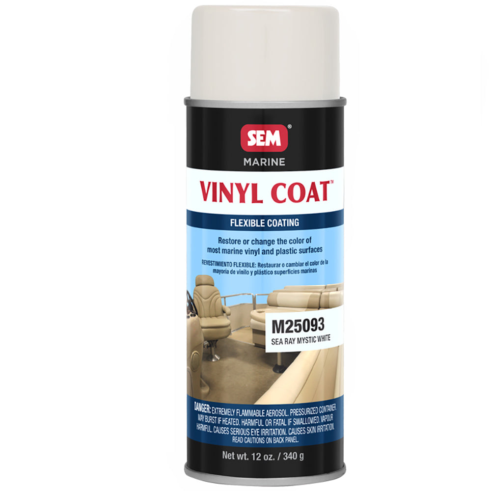 SEM Vinyl Coat&trade; - Sea Ray Mystic White - 12oz