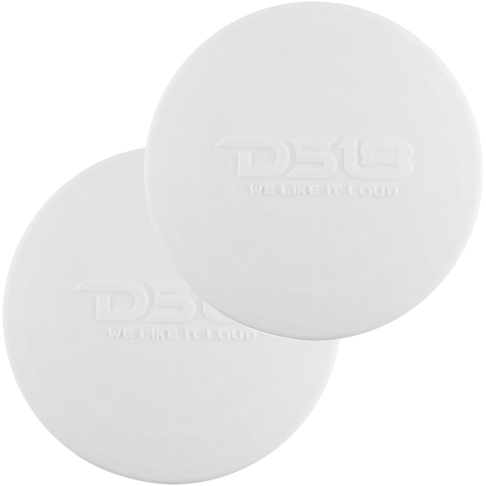 DS18 Silicone Marine Speaker Cover f/8" Speakers - White