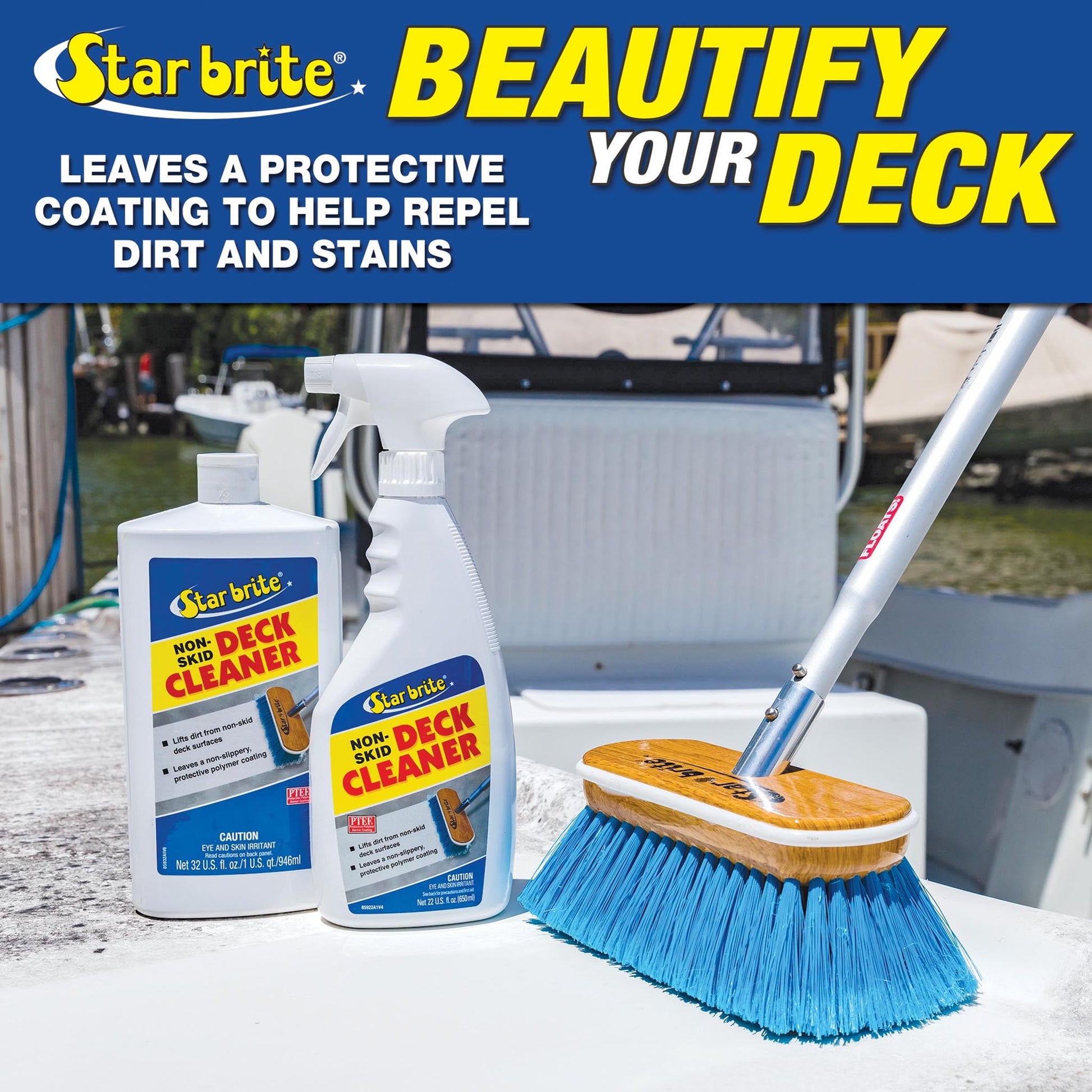 Starbrite Non-Skid Deck Cleaner With PTEF