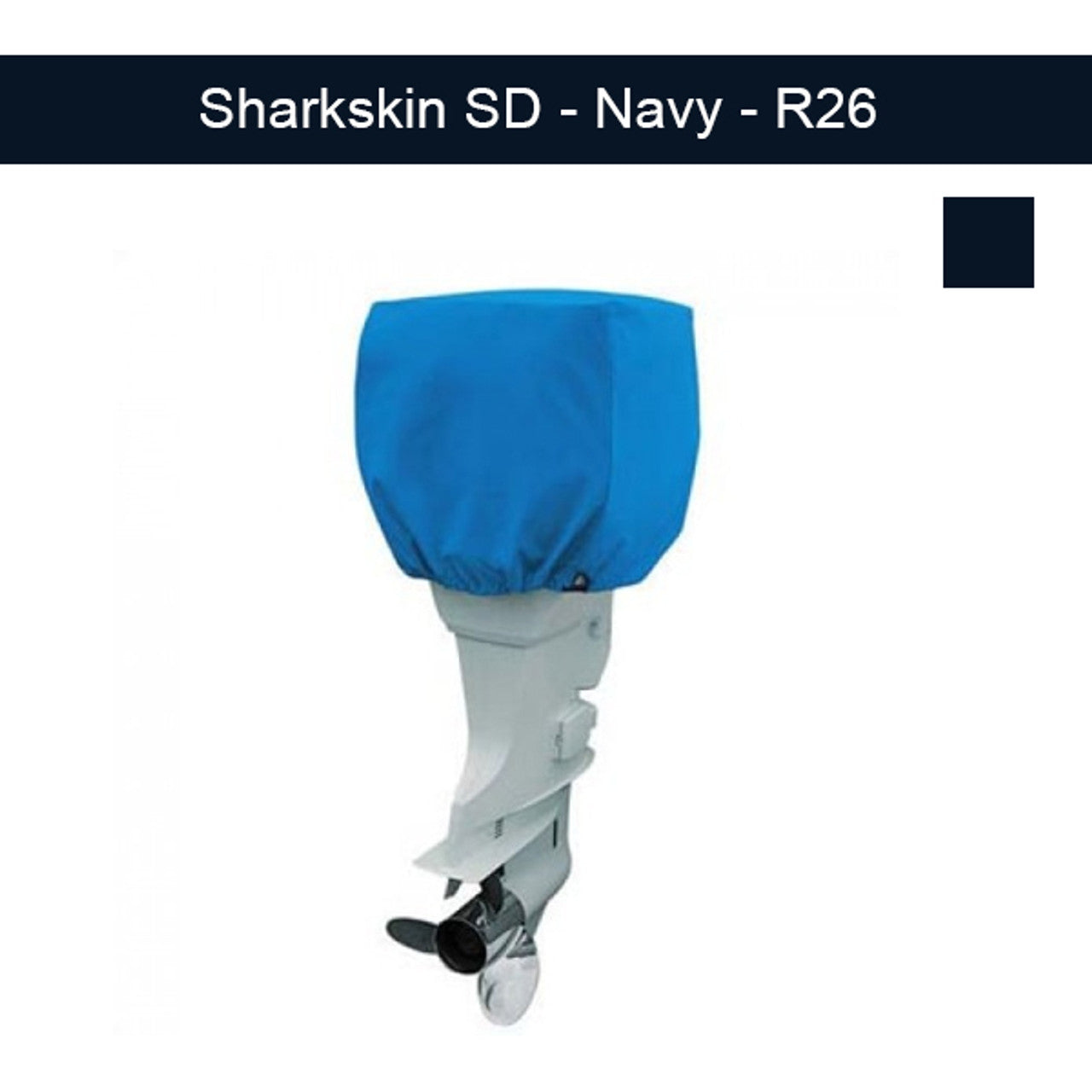 Johnson 90HP Saltwater 2 StrokeMotorhood- Sharkskin SD