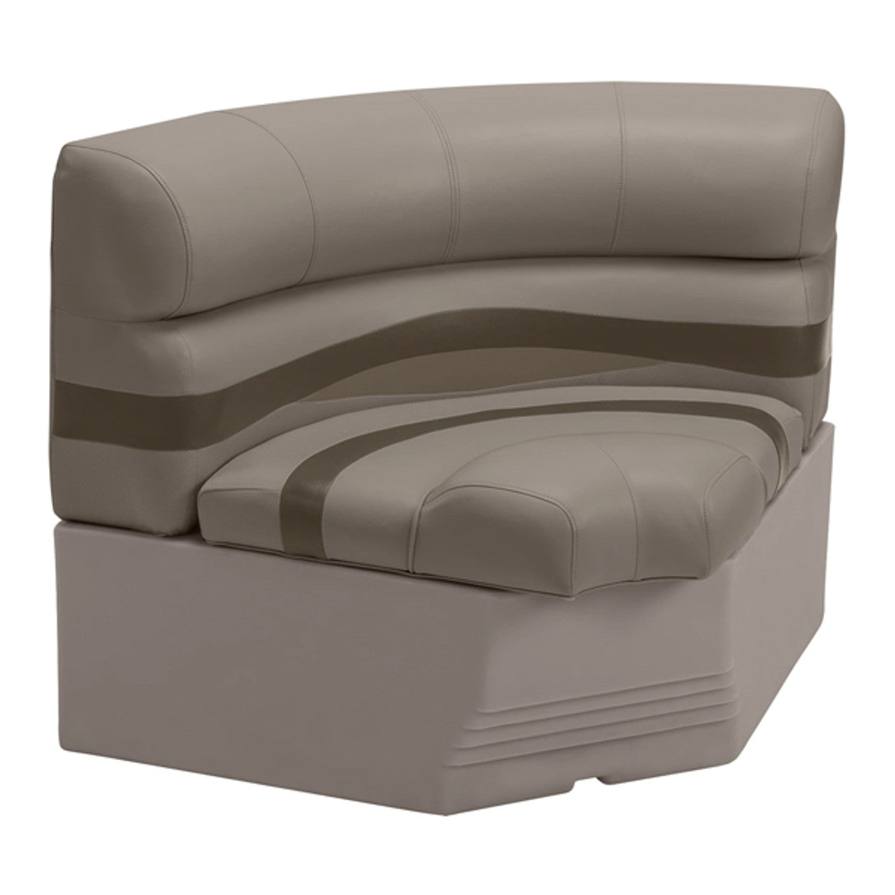 Wise Premier 32" Bow Radius Corner Pontoon Boat Seat