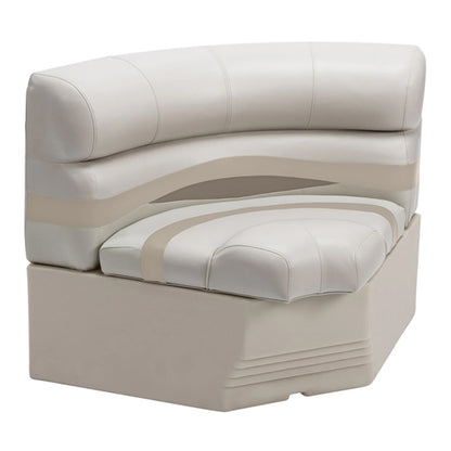 Wise Premier 32" Bow Radius Corner Pontoon Boat Seat