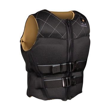Gilet de sauvetage noir pour femme Liquid Force Diva Heritage