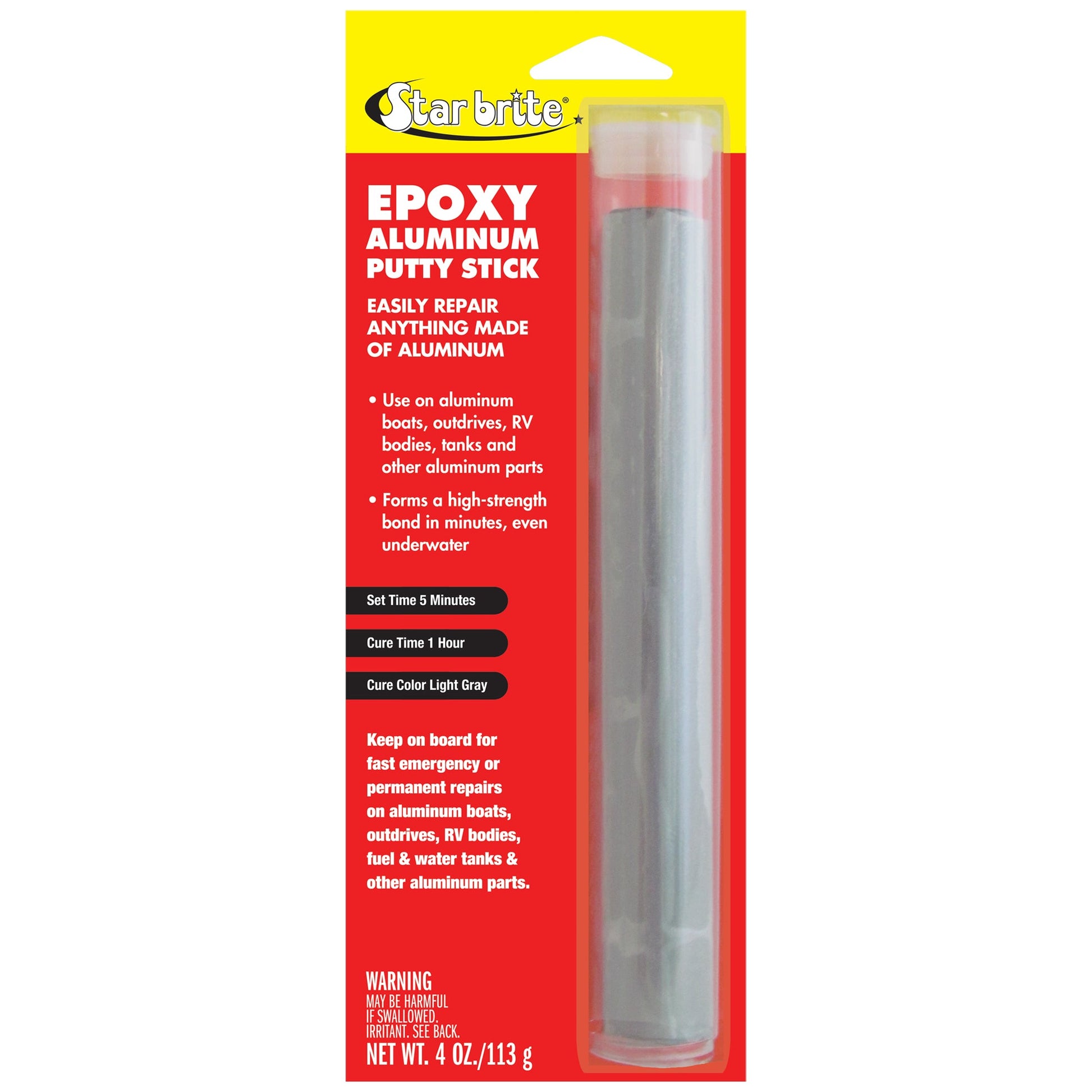 Starbrite Aluminum Epoxy Putty Stick