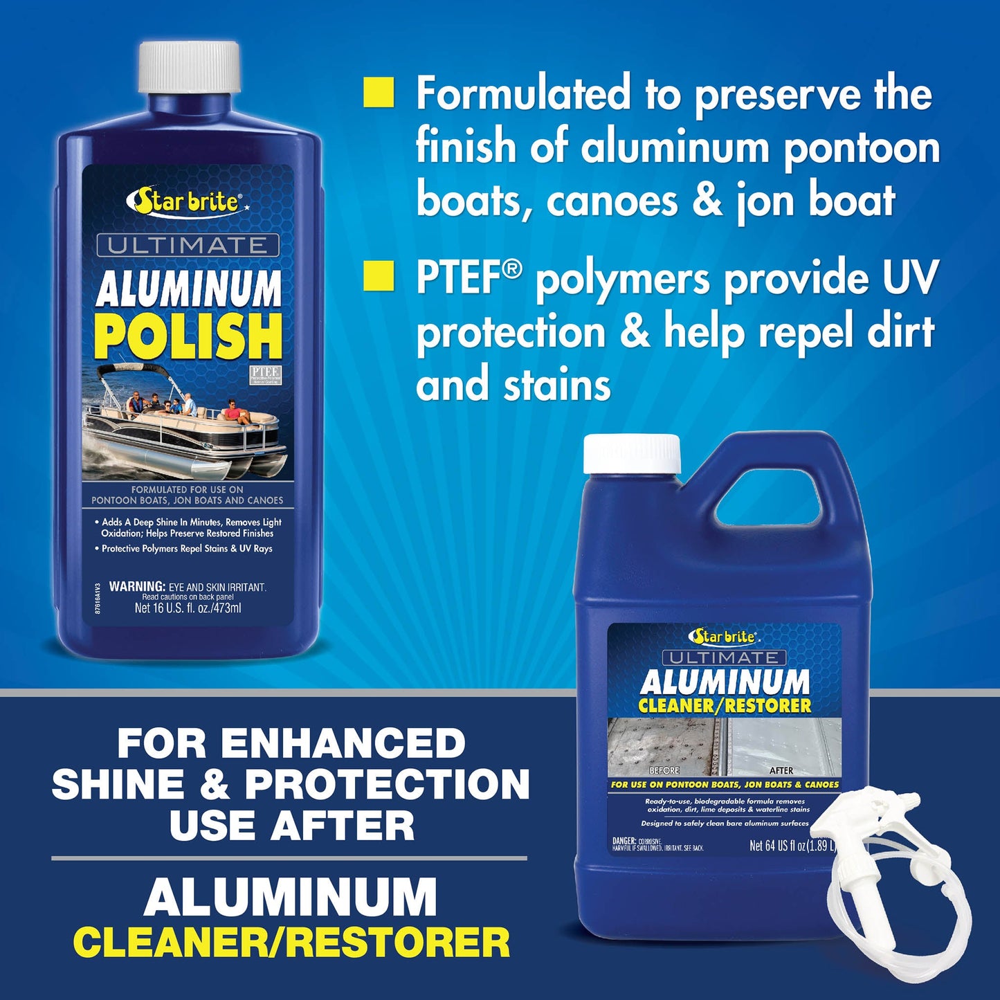 Starbrite Ultimate Aluminum Polish w/ PTEF