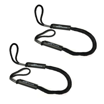 Gen3 Marine Bungee Dock Line - Black