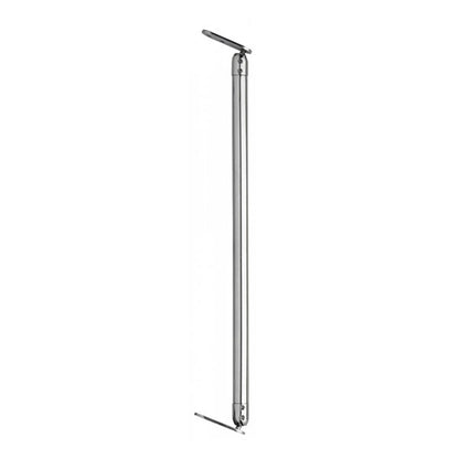 Supports de pare-brise réglables en acier inoxydable Whitecap