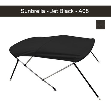 Sunbrella Boat Bimini Top 6'L x 46"H x 67"-72"W - image 6