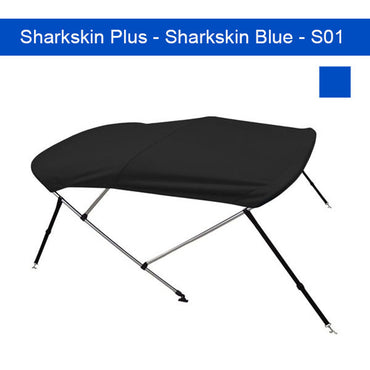 Premium Sharkskin Plus Boat Bimini Top 6'L x 36"H x 61"-66"W