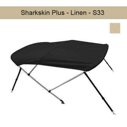 Premium Sharkskin Plus Boat Bimini Top 6'L x 36"H x 61"-66"W