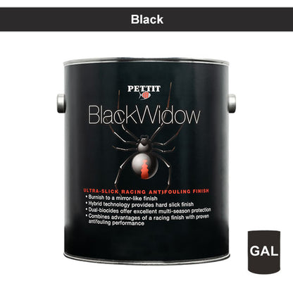 Pettit Black Widow Hard Racing Bottom Paint