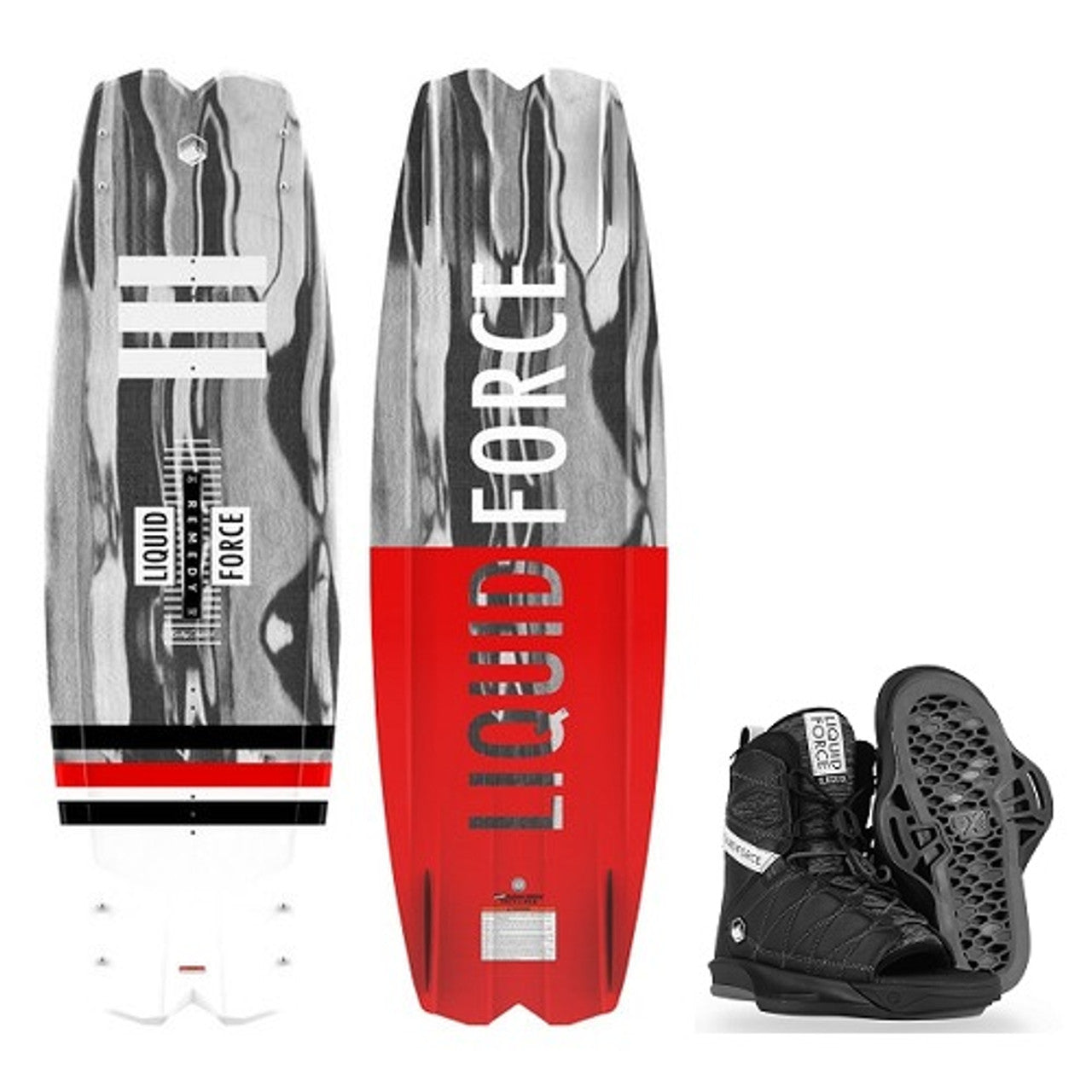 Wakeboard Liquid Force Remedy avec bottes Classic 6X 2022