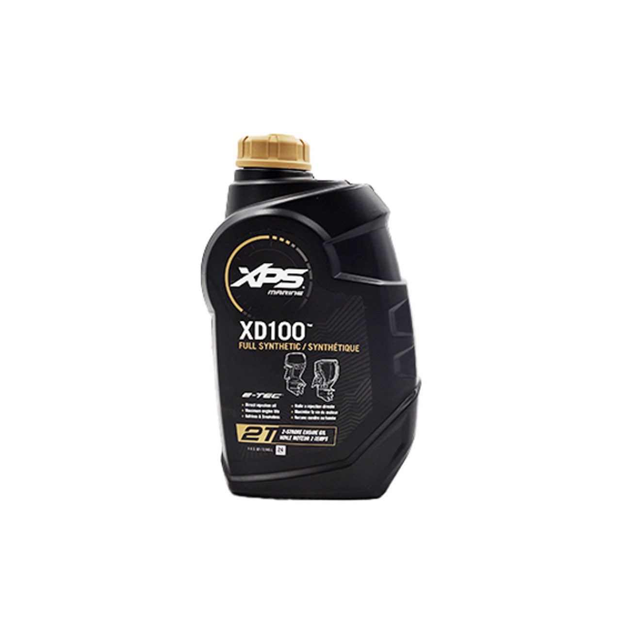 Aceite marino sintético Johnson/Evinrude XD100 de 2 tiempos