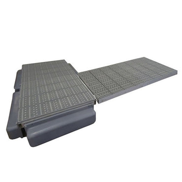 Patriot Docks Premium Floating Canal Dock w/ Poly Decking