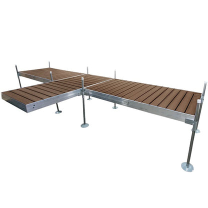 Tommy Docks T-Shaped Dock w/Brown Composite Decking