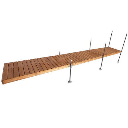 Quai droit classique en cèdre Tommy Docks