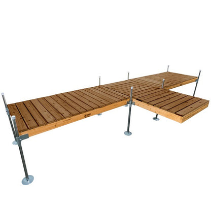 Quai en T en cèdre classique Tommy Docks