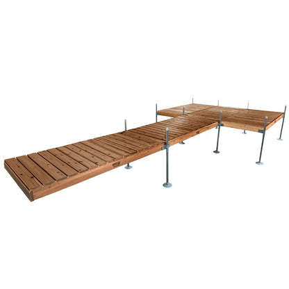 Quai à plateforme en cèdre classique Tommy Docks