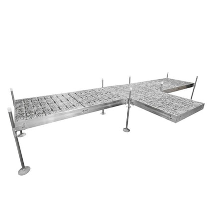 Muelle en forma de T con cubierta de compuesto de terrazo de Tommy Docks