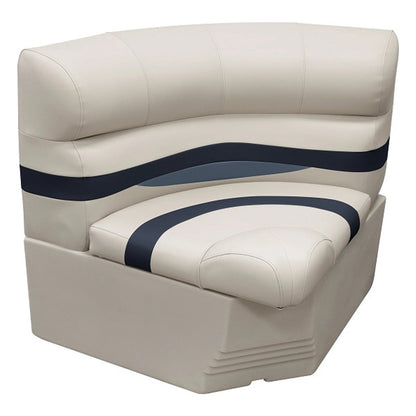 Wise Premier 28" Radius Corner Pontoon Boat Seat