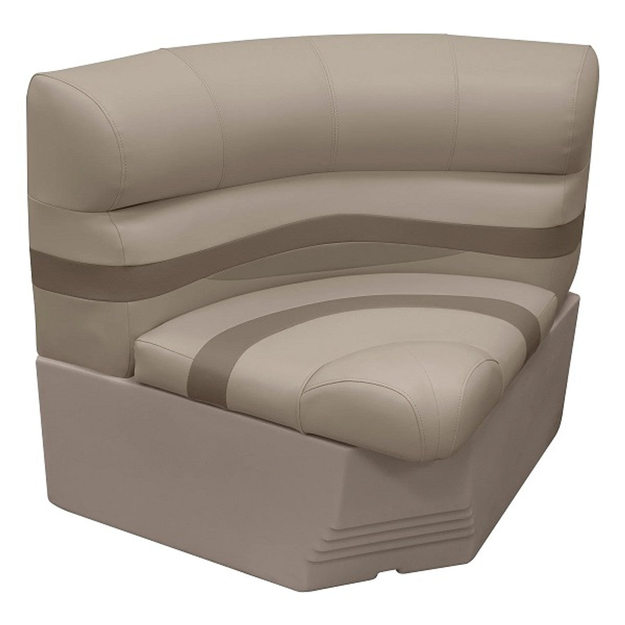 Wise Premier 28" Radius Corner Pontoon Boat Seat