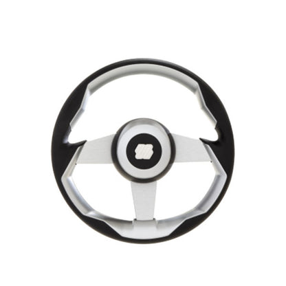 Uflex Grimani 13.8" Steering Wheel - Silver Al. Spokes