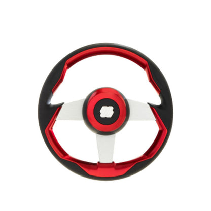 Uflex Grimani 13.8" Steering Wheel - Silver Al. Spokes