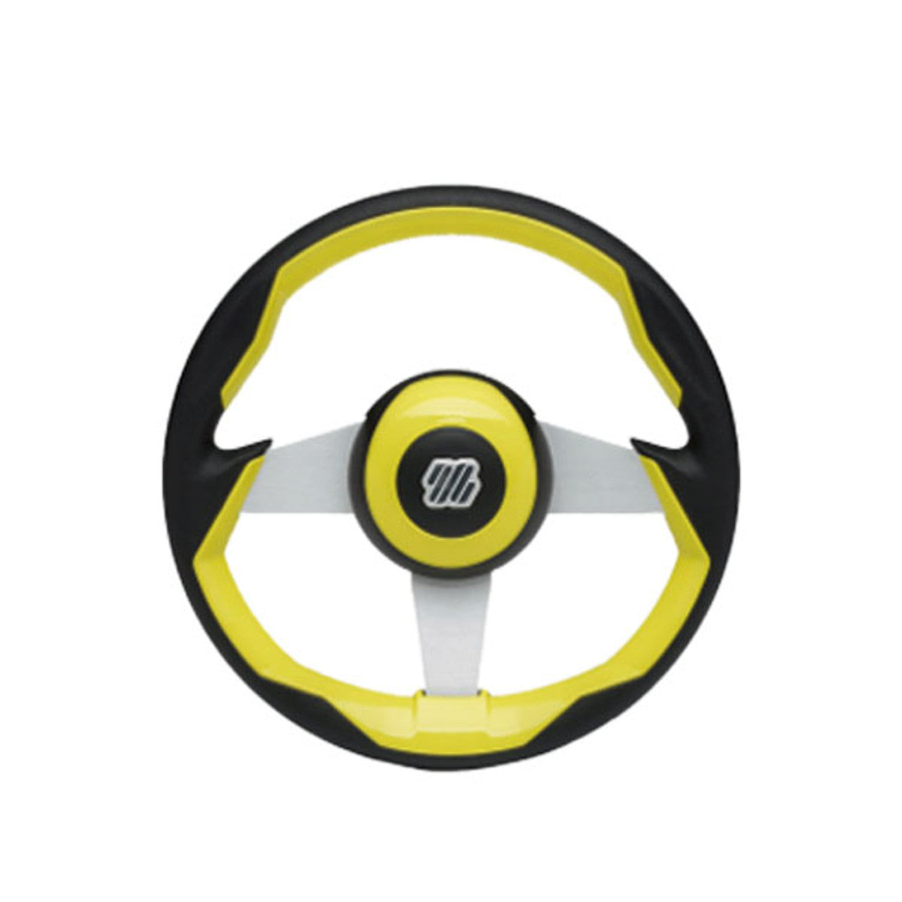 Uflex Grimani 13.8" Steering Wheel - Silver Al. Spokes