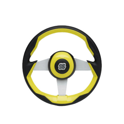 Uflex Grimani 13.8" Steering Wheel - Silver Al. Spokes