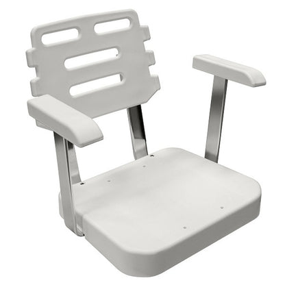 Wise Offshore Ladderback Helm Chair w/ Mounting Plate