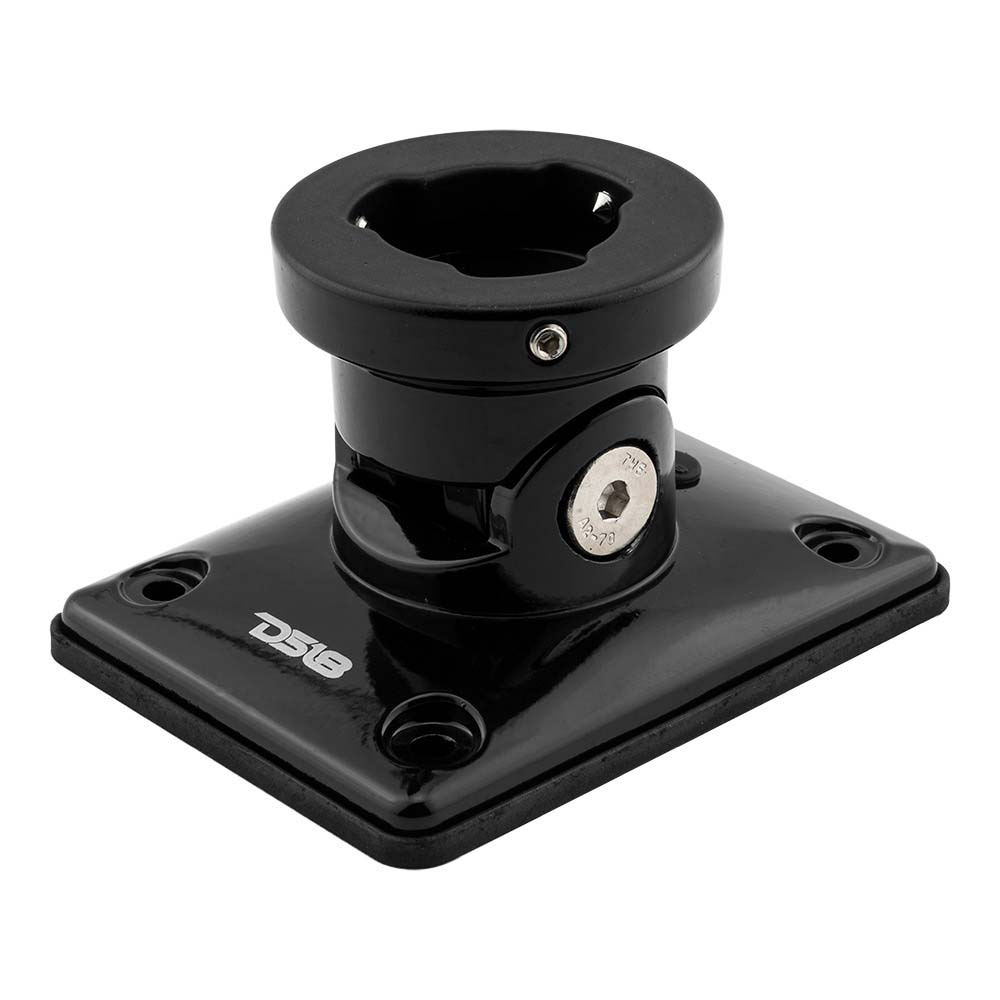 DS18 HYDRO Universal Flat Swivel Mount - Black