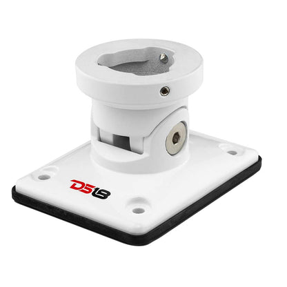 DS18 HYDRO Universal Flat Swivel Mount - White