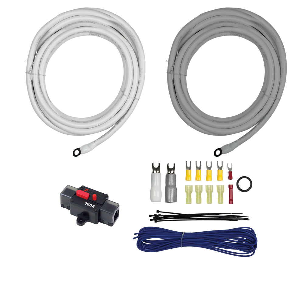 T-Spec V10-2041 4 Gauge Amp Wiring Kit - 20&#39; (6.1 M)