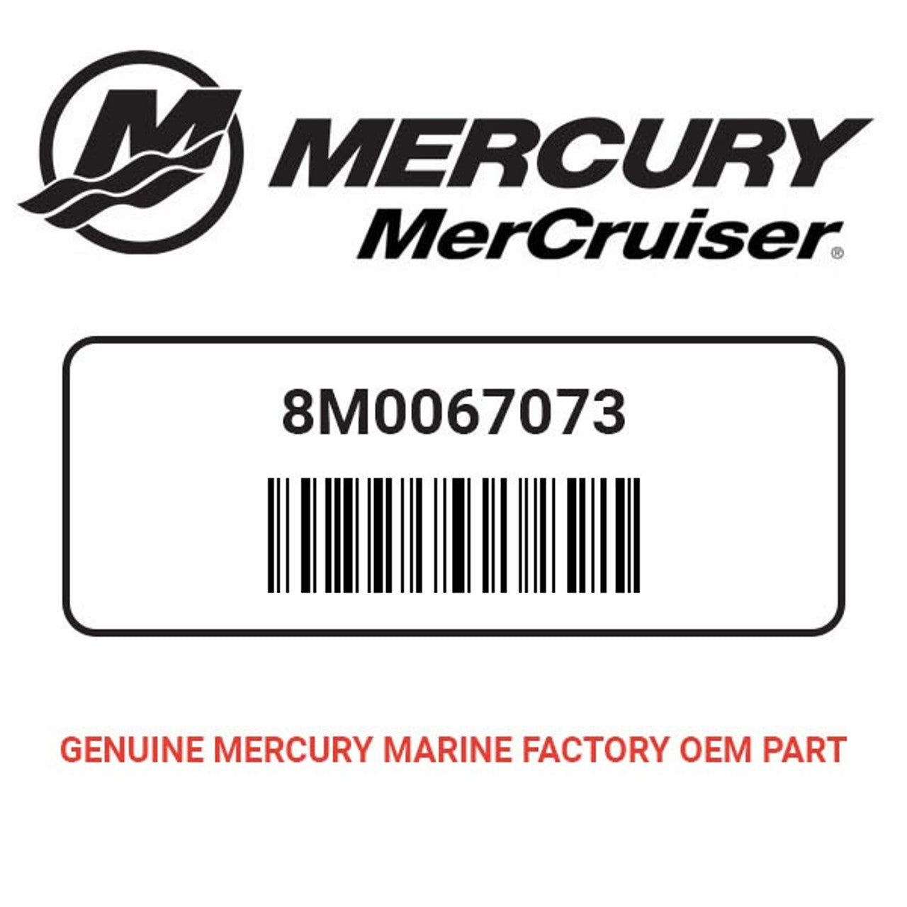 Mercury - Mercruiser 35-8M0067073 Fuel Filter Assy