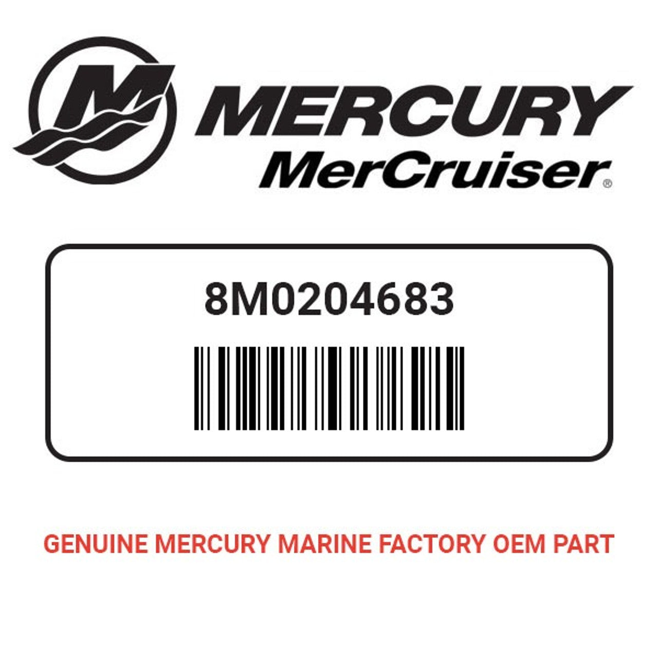 Mercury - Mercruiser 25-8M0204683 O-Ring