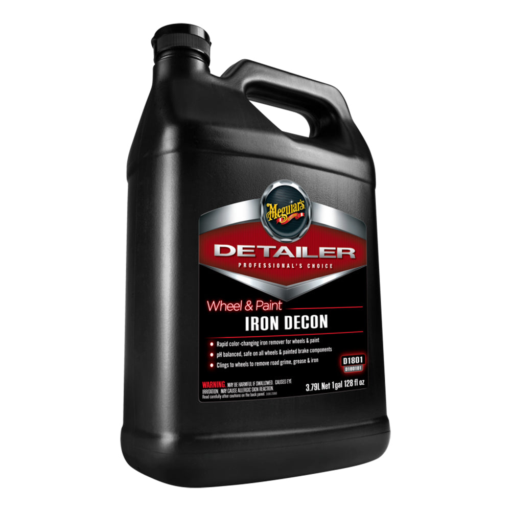 Meguiar&#39;s Wheel &amp; Paint Iron DECON - Pro-Strength Iron Remover - 1 Gallon