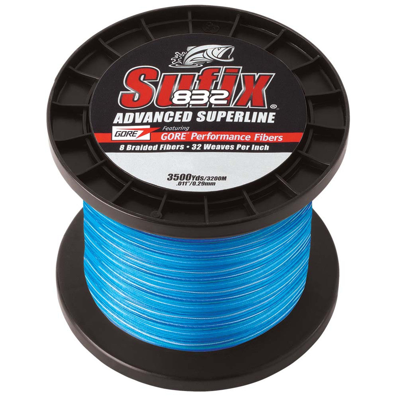Sufix 660-430CC 832 Advanced Superline Braid - 30lb - Coastal Camo - 3500 yds