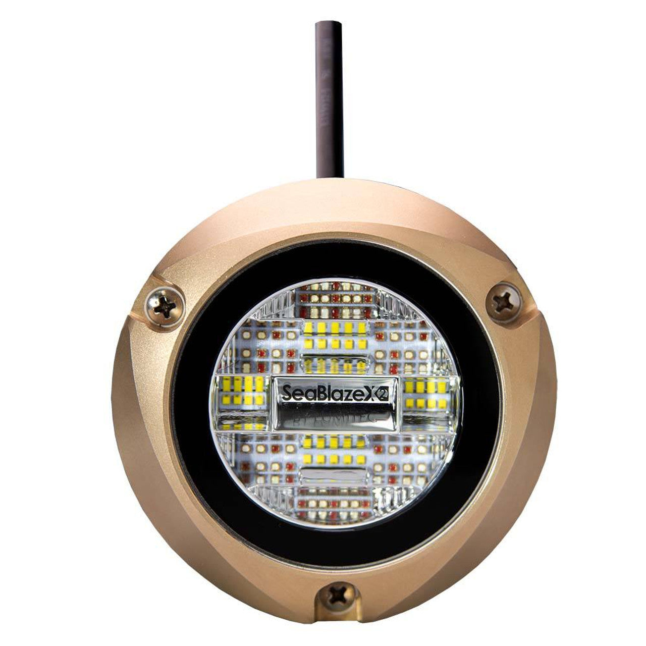 Lumitec 101708 Zambezi X2 Surface Mount Underwater Light - White/Blue - Surface Mount