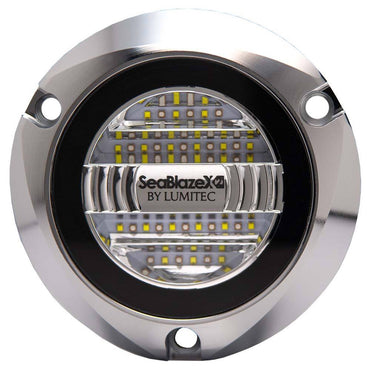 Lumitec 101591 Seablaze X2 Spectrum Underwater Light RGBW Polished Housing