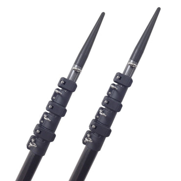 Lees CT3918 18 Telescoping Carbon Fiber Poles f/Sidewinder Mount